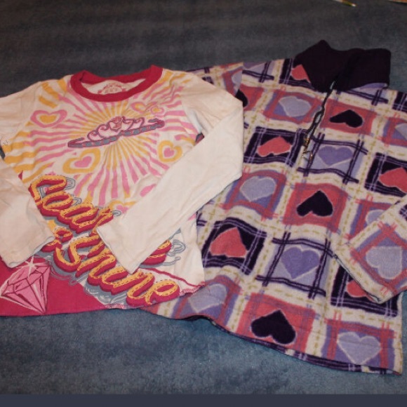 The Children's Place Other - Set of two long sleeves girls shirts.